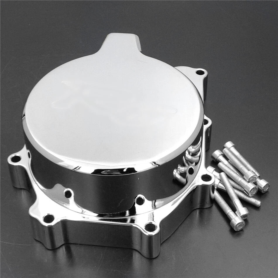 Billet Engine Stator Cover for Yamaha YZF R6 (1999–2002) Chrome Left Side