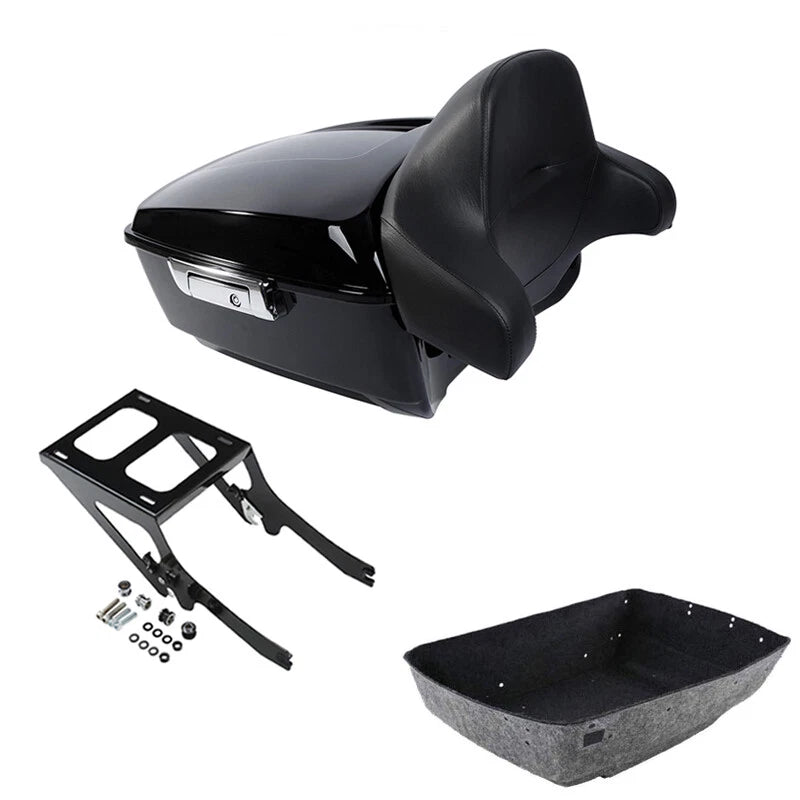 Trunk Mount Rack Backrest for Harley Heritage Classic FLHCS (2018–2026)