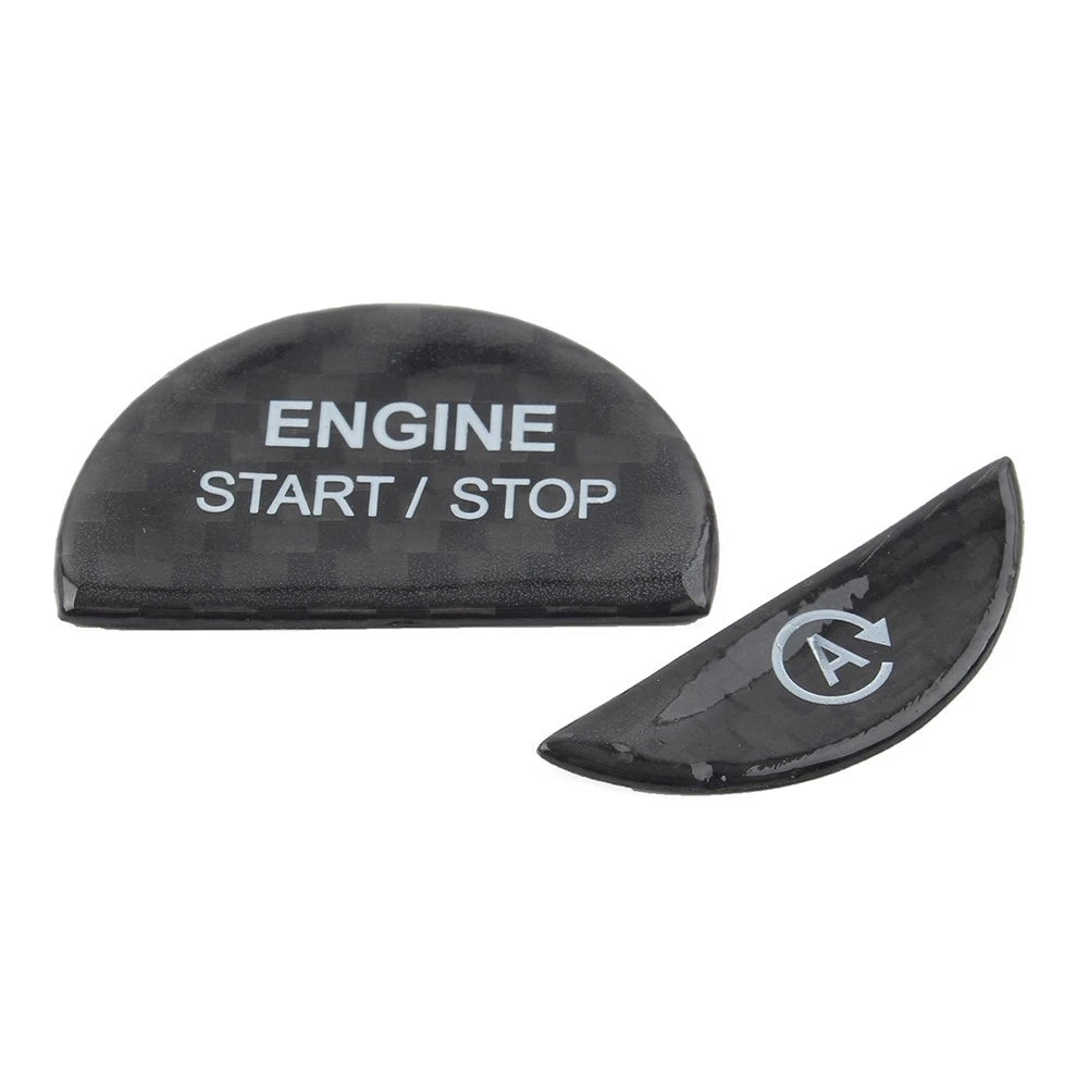 Black Engine Start Stop Button Cover for Mercedes-Benz C-Class W206 S-Class W223