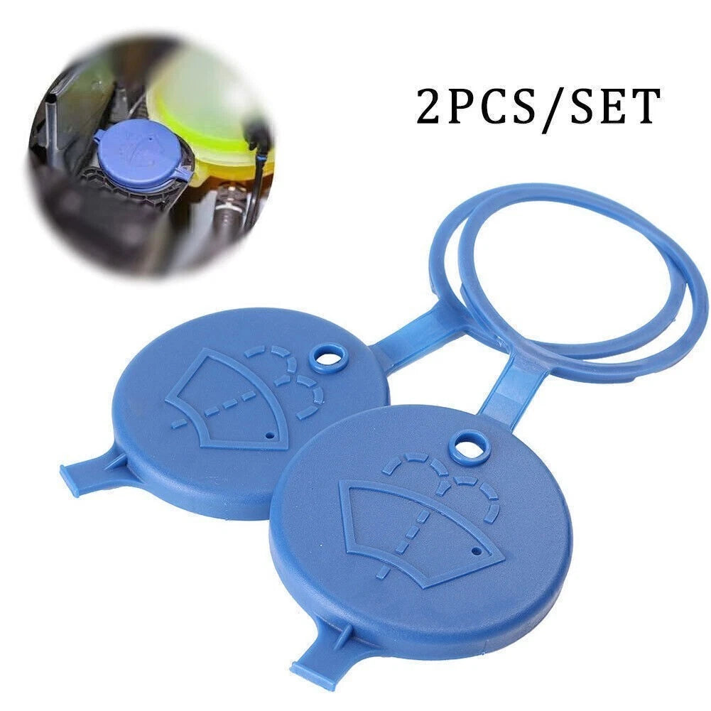 2X Windshield Wiper Washer Fluid Reservoir Cap for Peugeot Citroen