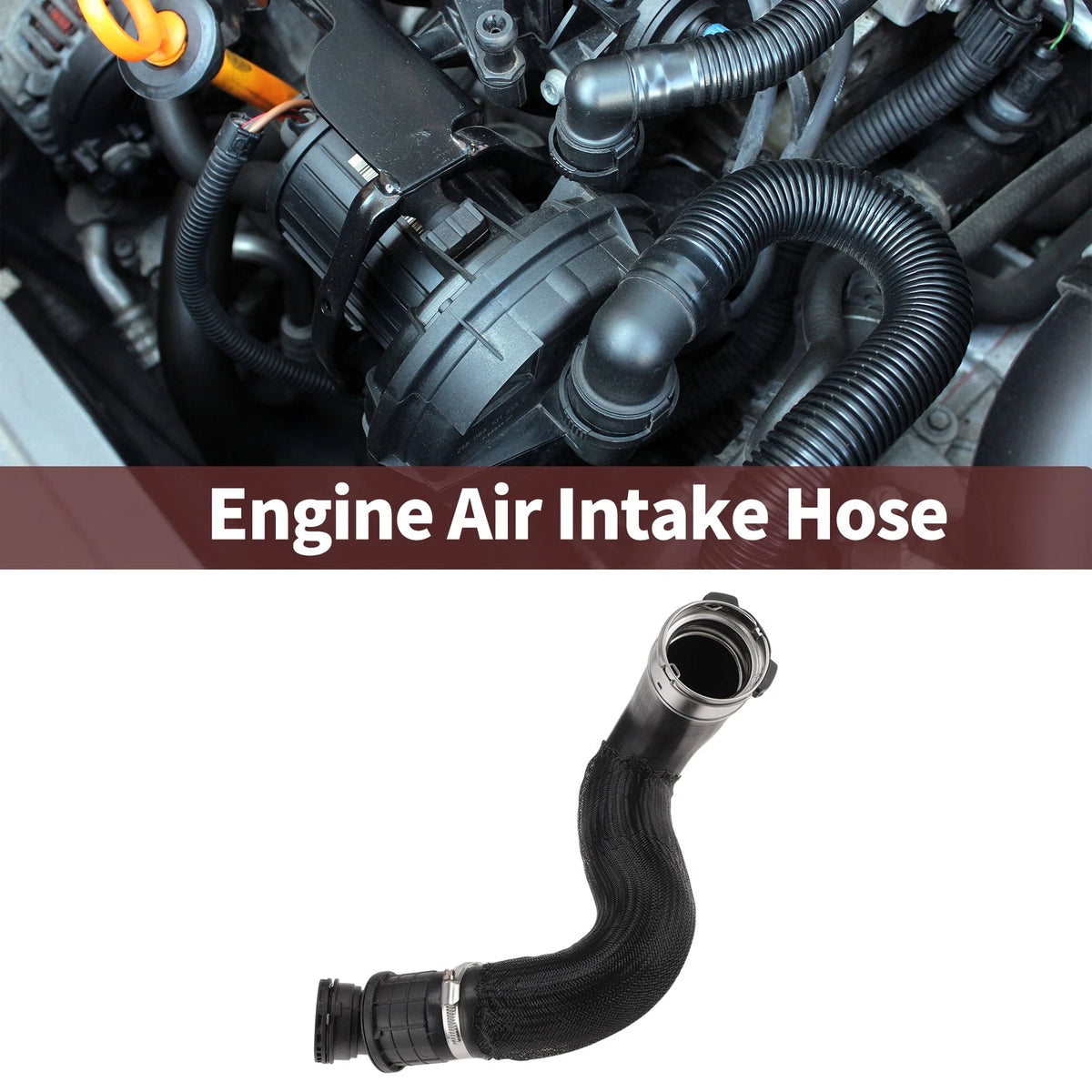 Engine Air Intake Tube Hose W/Clamp for Chevy Equinox (2018–2021)