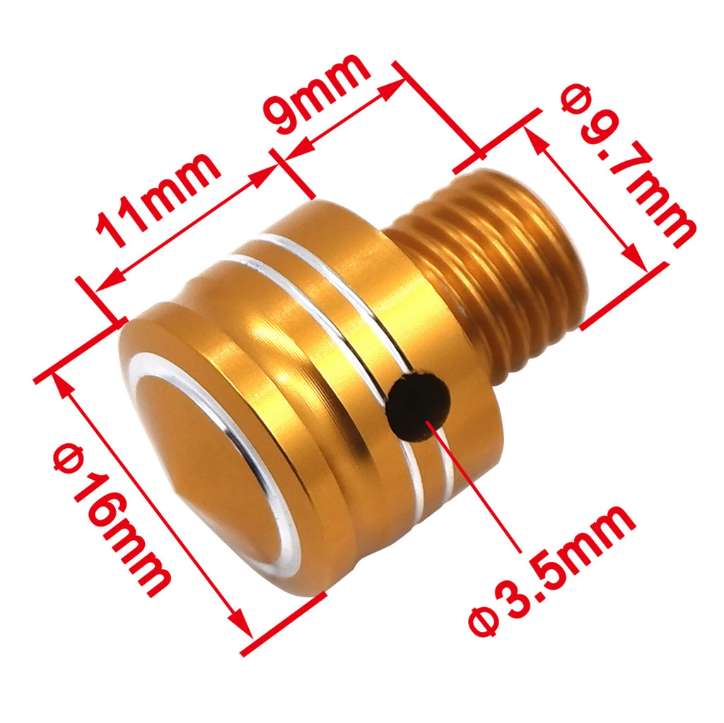 Pair Mirror Adapters for Motorcycle (10mm Mount)