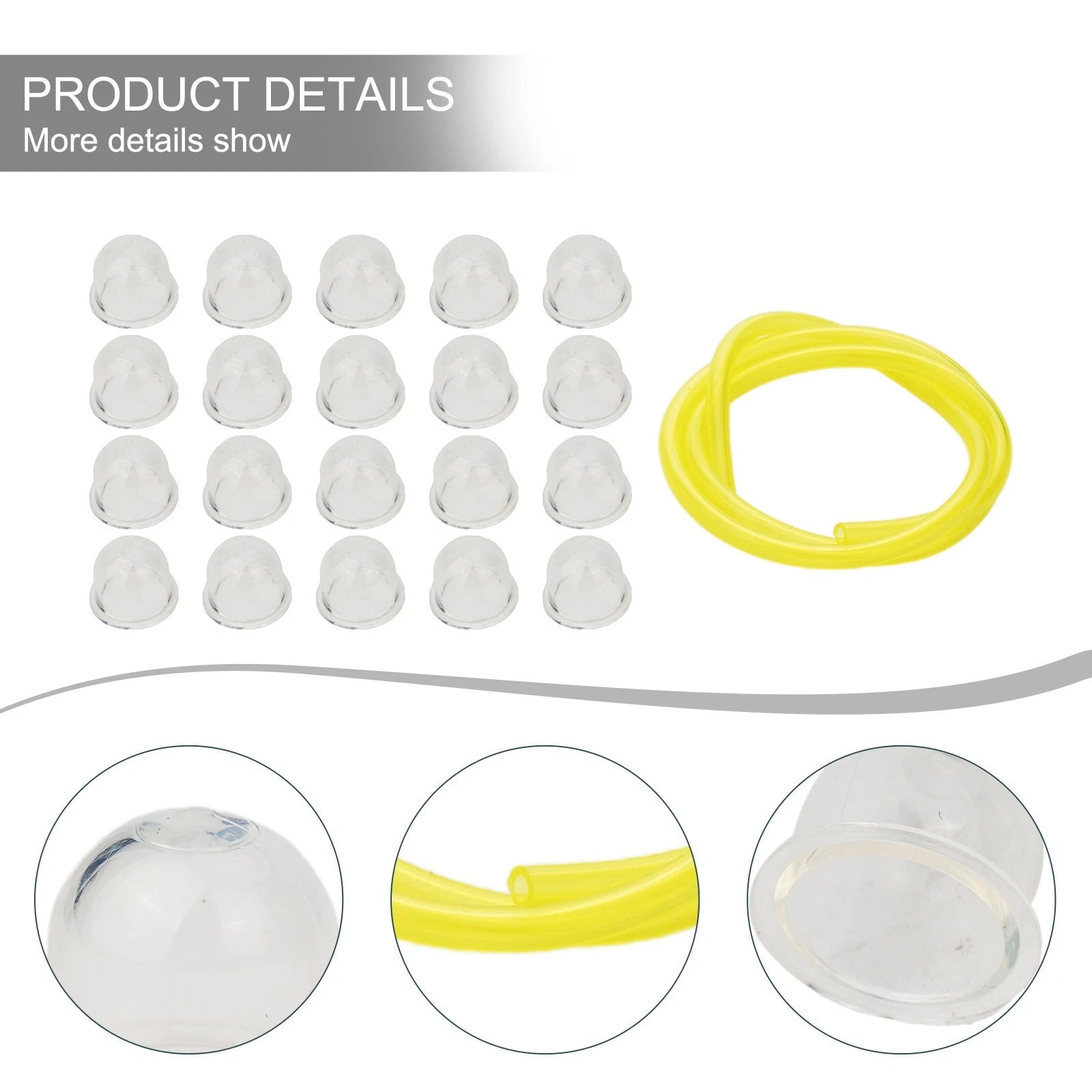 20 Primer Bulbs for with 2ft Fuel Line