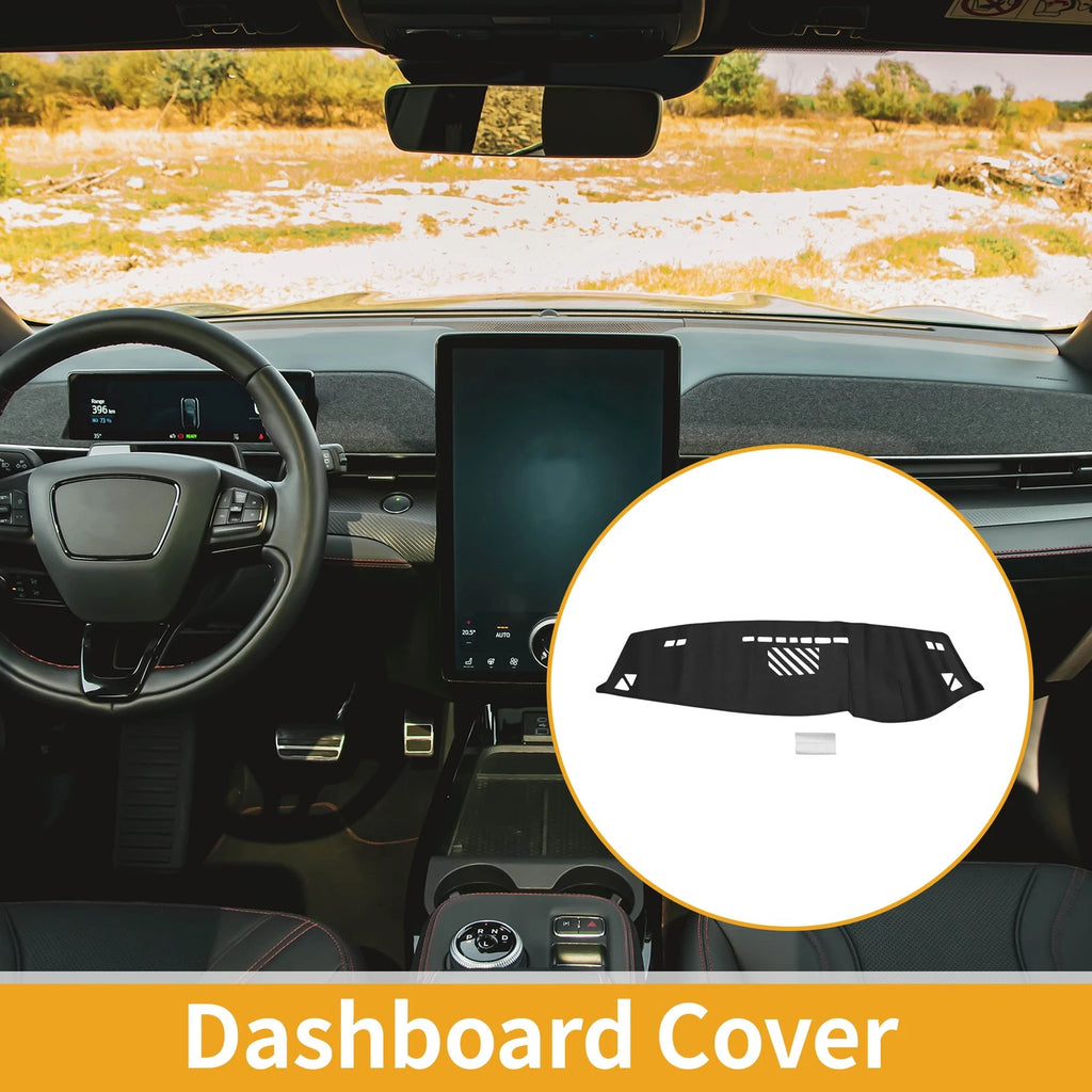 Dashboard Cover for BMW 5 Series 2007-2009 Black Anti-Slip 1 Piece