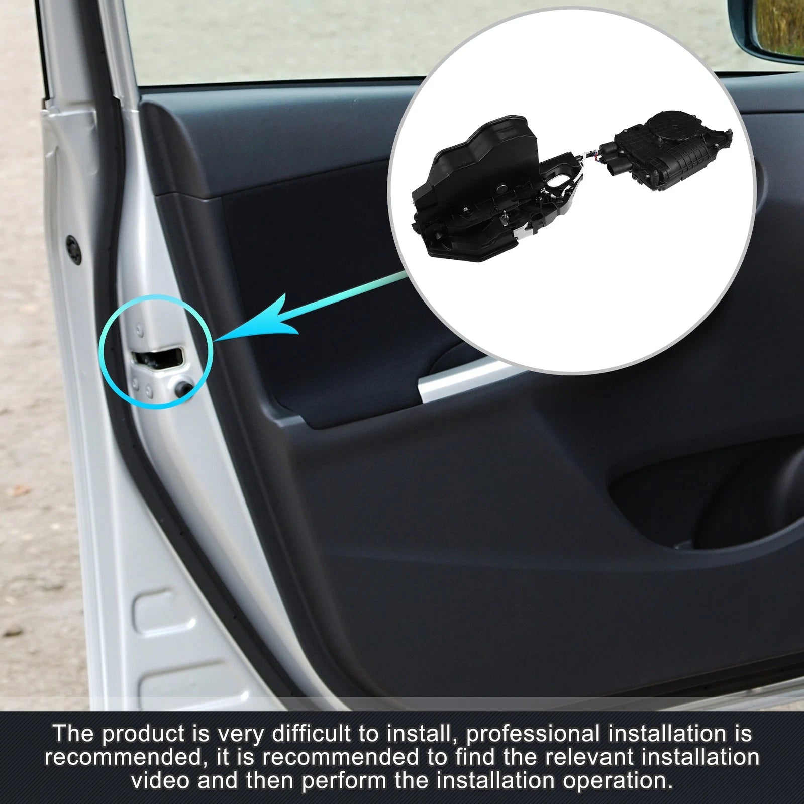 Front Right Door Lock Actuator Assembly for BMW X5 E70 X6 E71 (2007–2014)