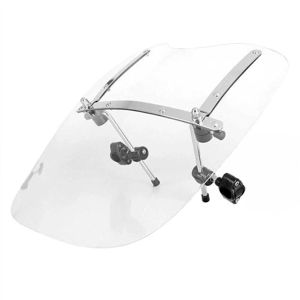 19" Clear Windshield for Harley Cross Bones (2008–2011)