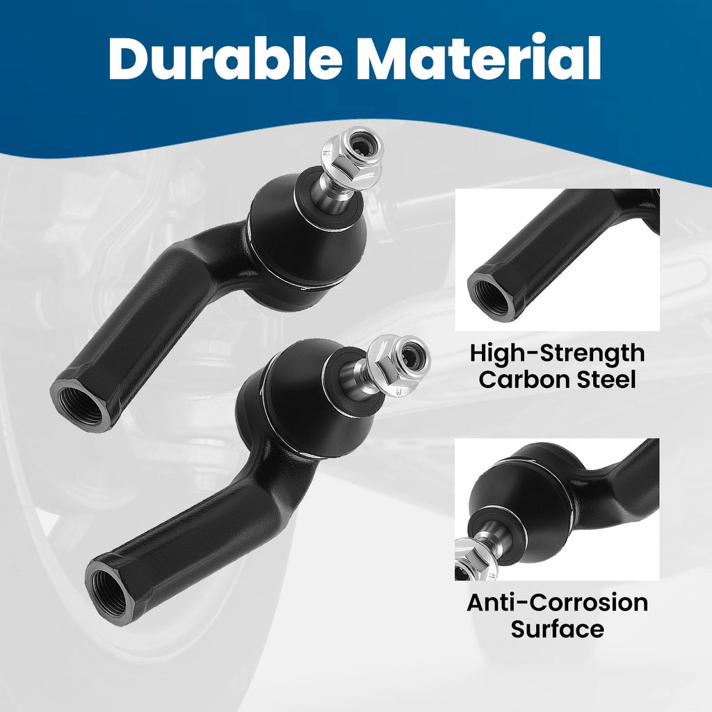 4Pcs Tie Rod End for Ford Focus Escape (2012–2018)