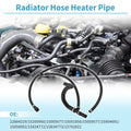 2pc Heater Inlet Lower Radiator Outlet Hose for Chevrolet Avalanche (2007–2009)