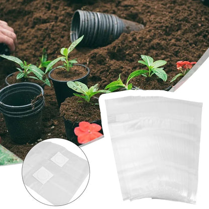 Transparent Mushrooms Spawn Grow Bag Substrate High Temp Pre Sealable Container