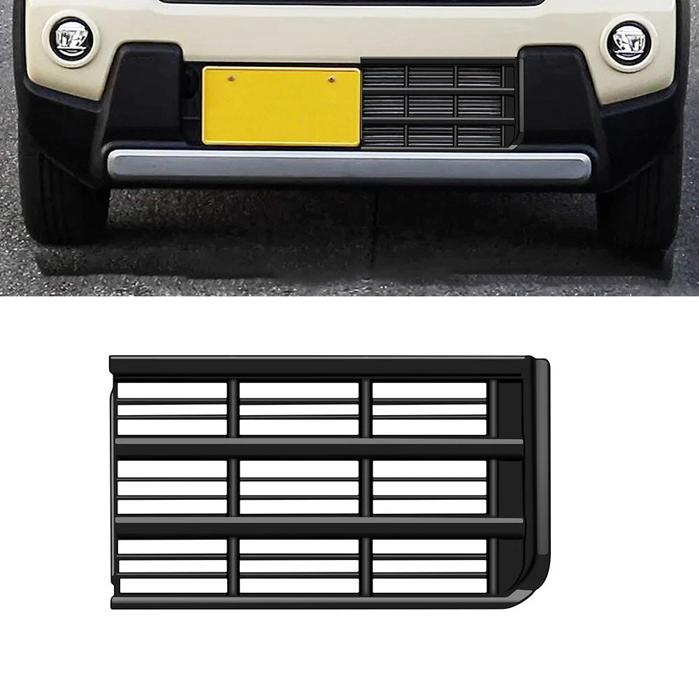 Lower Front Bumper Mesh for Suzuki Hustler (2020) - Matte Black ABS