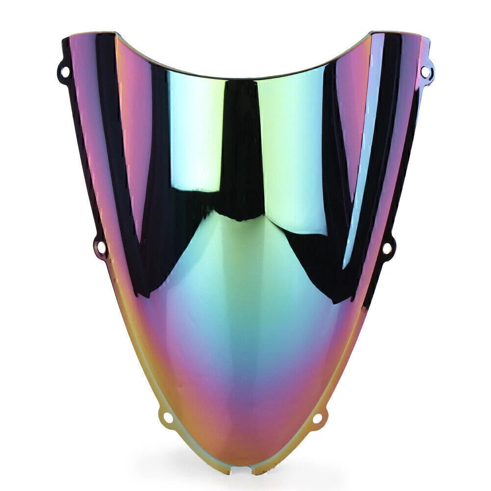 1x ABS Deep-Iridium Windshield for Kawasaki Ninja ZX6R (2005–2008)