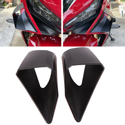 2X Front Fairing Winglets Side Spoilers for Honda CBR650R (2019–2021)