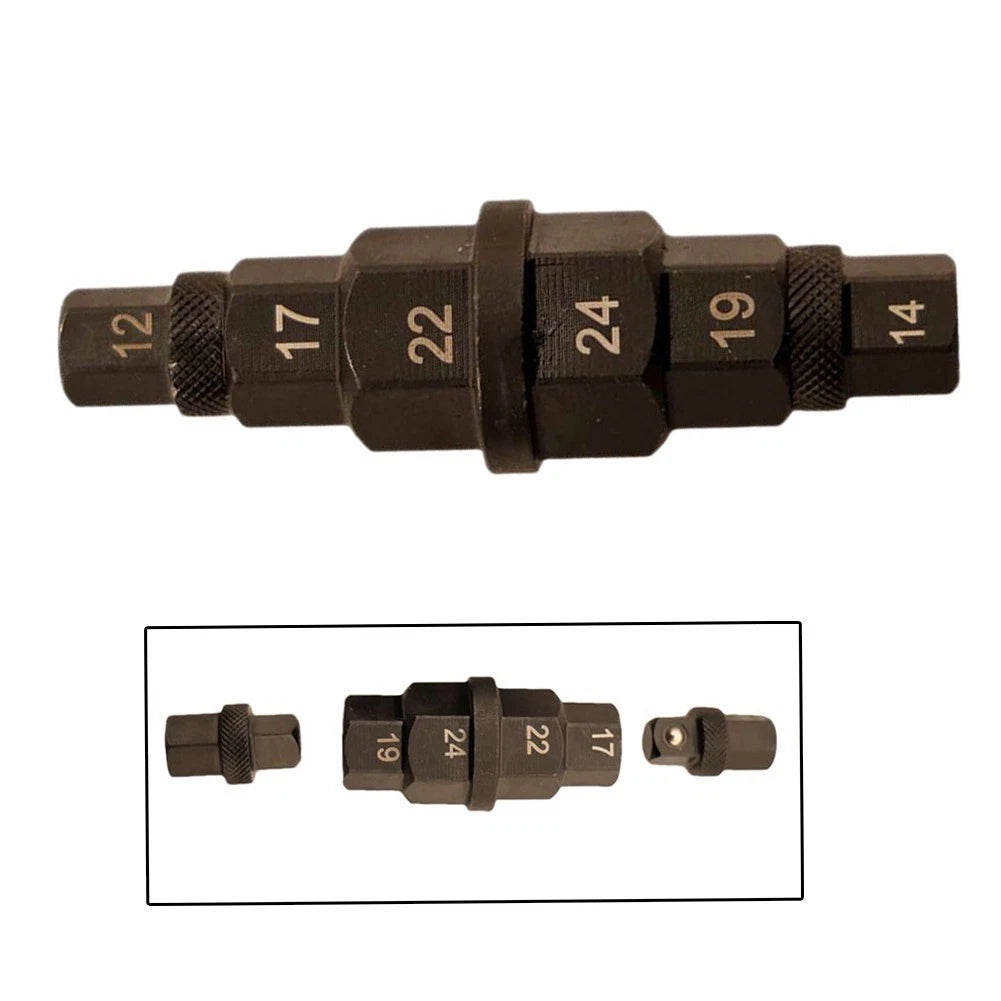 6-in-1 Motorcycle Axle Wrench for Reliable Performance