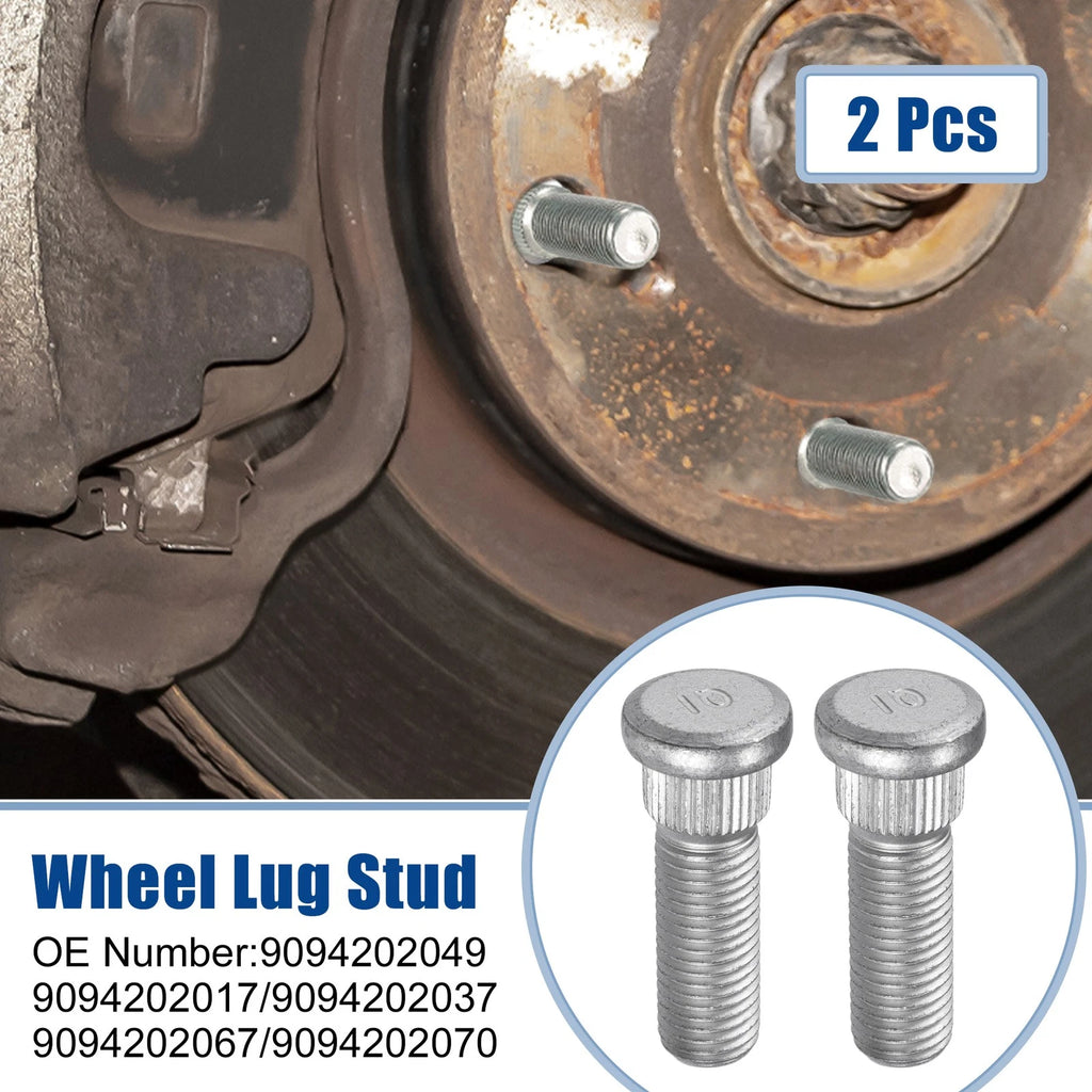 Wheel Lug Studs 2 Pack Replacement M12x1.5 Front Rear for Lexus ES350 (2007–2024)