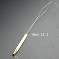 Stainless Steel Bobbin Threader for Fly Tying and Line Winding