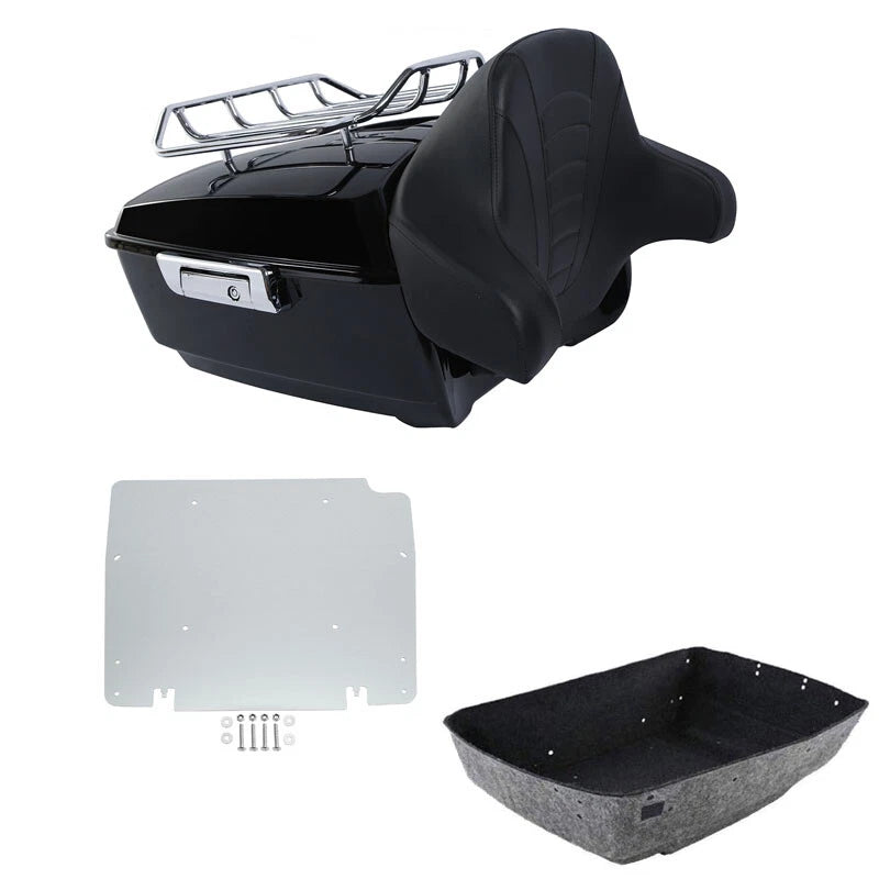 Trunk Backrest Rack Base Plate for Harley Touring Electra Glide (2014–2026)