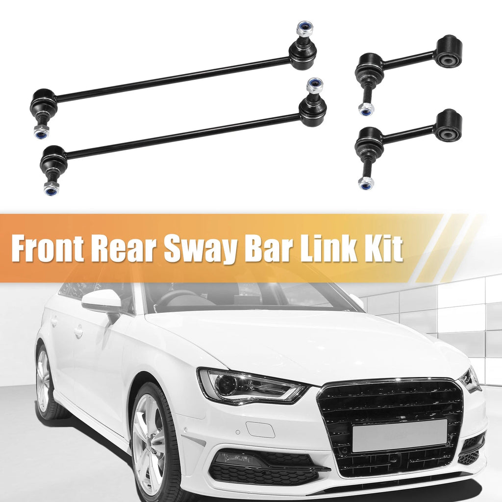 Sway Bar End Links Rear Front Set Replacement for Audi A3 (2006–2013)