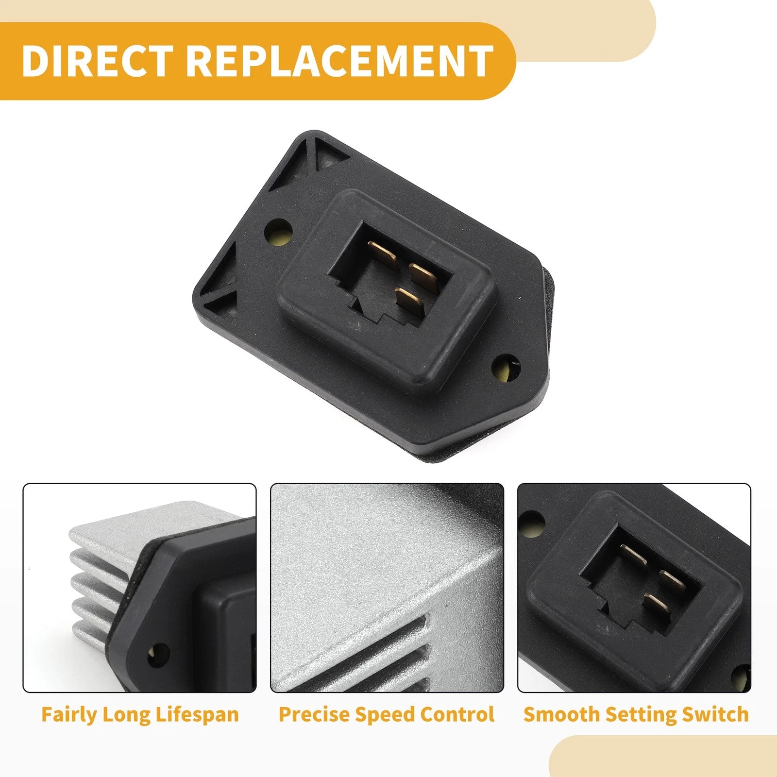 HVAC Blower Motor Resistor Replacement for Chevrolet Captiva Sport (2007–2015)