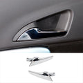 Chrome Left+Right Inner Door Handle Silver 13501032 For Buick Regal 2009-2015