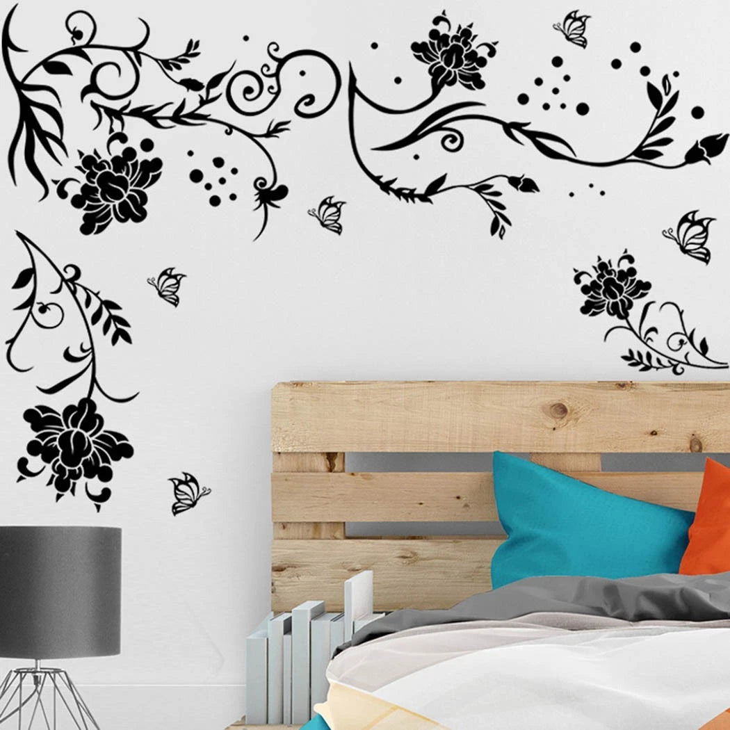 Wall Sticker Butterfly Decals for Home Decor (Removable)