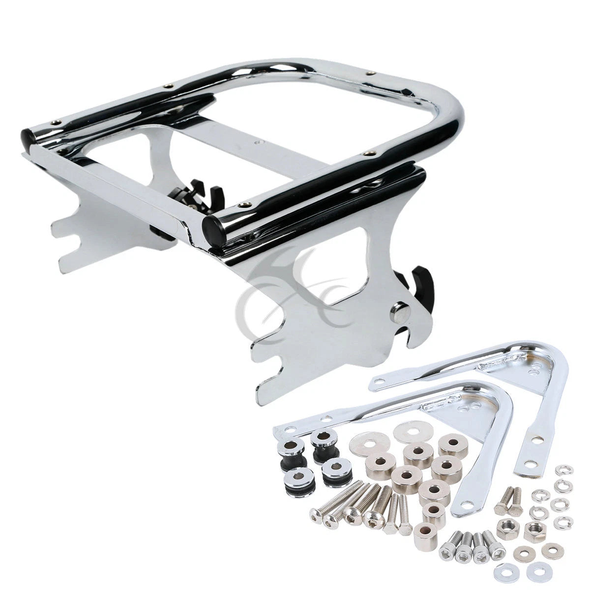 2X Mount Rack Docking Hardware for Harley Touring (1997–2008)