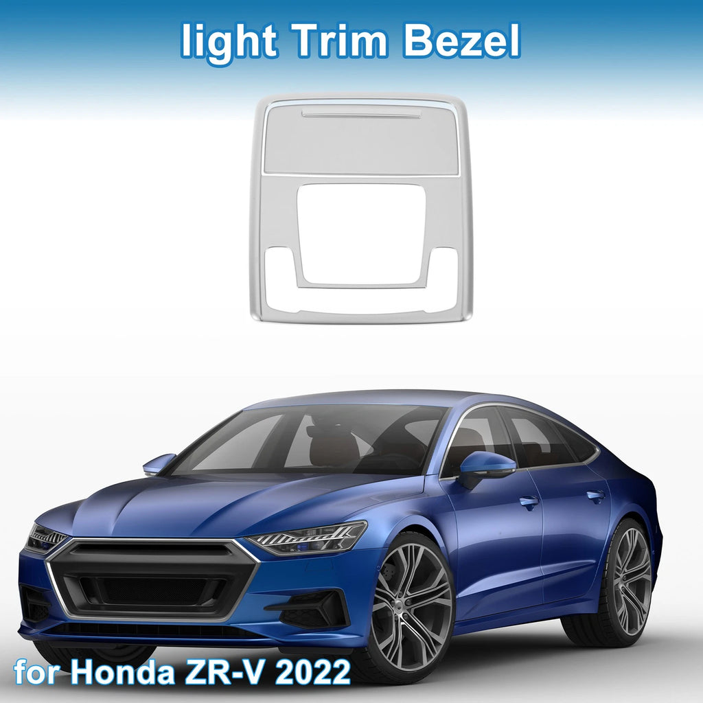 Front Row Light Trim Bezel Replacement for Honda ZR-V (2022–2022) Silver Tone