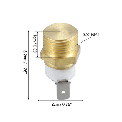 Radiator Sensor Switch for Car (195-210 Degrees On, 175 Degrees Off)