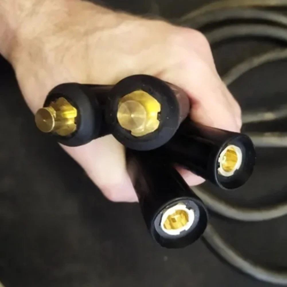 2 Pair Welding Cable Connectors 315A Quick Fitting Male Female
