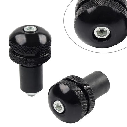7/8" Motorcycle Handlebar Grips Bar End Cap Plug Slider
