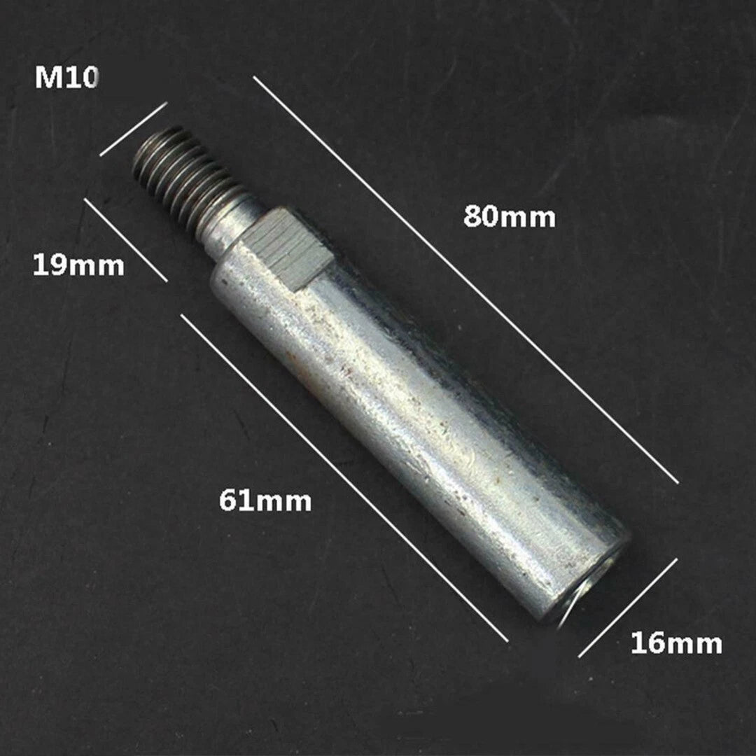3X M10 Angle Grinder Extension Connecting Rod Adapter Polishing Accessory