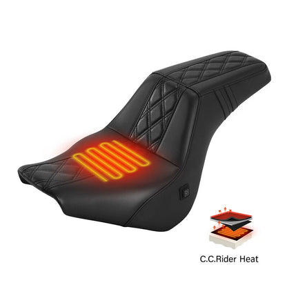 Heated Seat for Harley Softail FXST Street Bob (2018–2025)