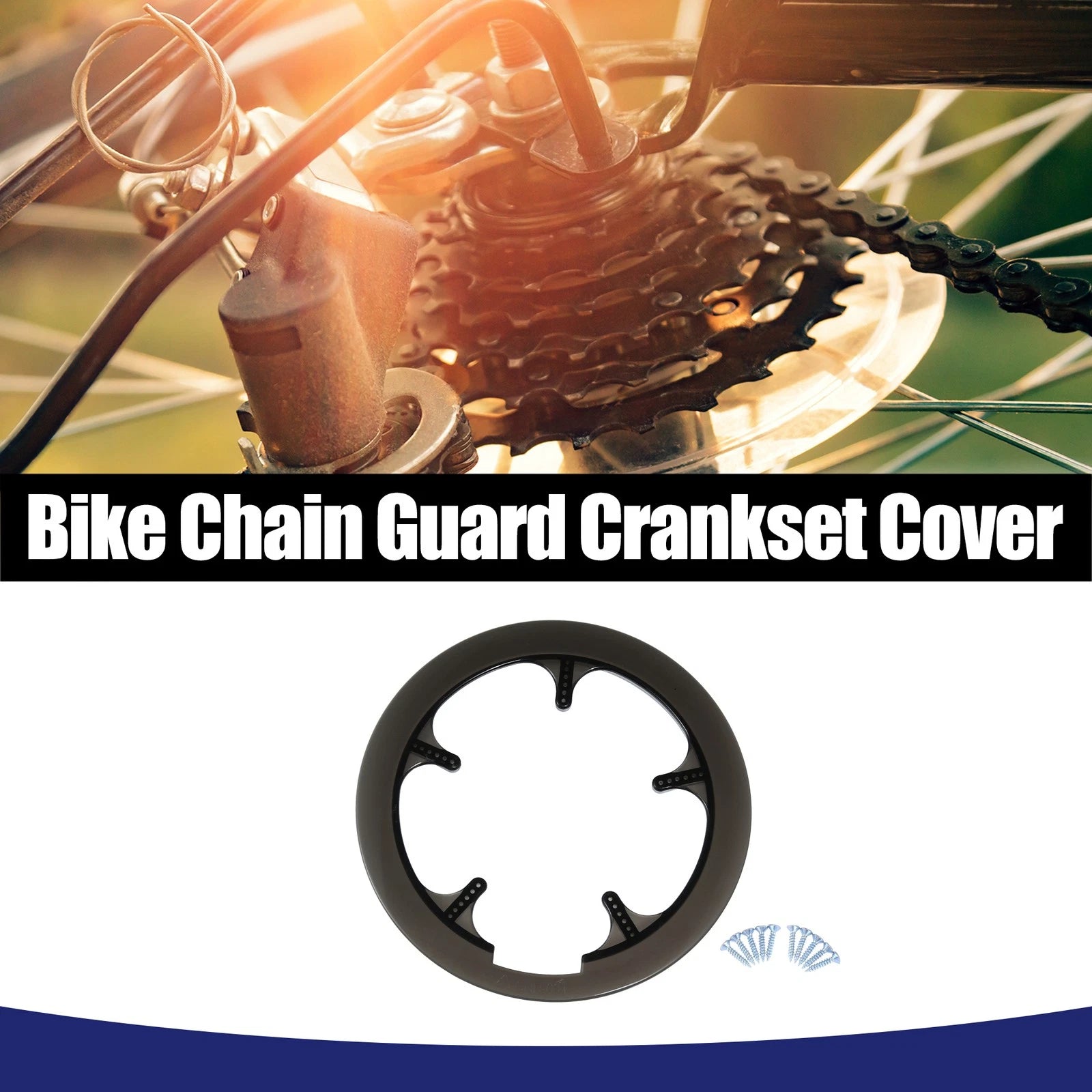 Bike Crank Chain Wheel Cover Protector Replacement for Universal (2000–2025)