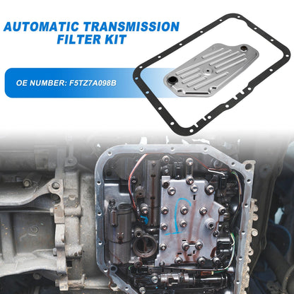 A4LD-E Car Transmission Filter Oil Pan Gasket Kit for Ford (No.F5TZ7A098B)