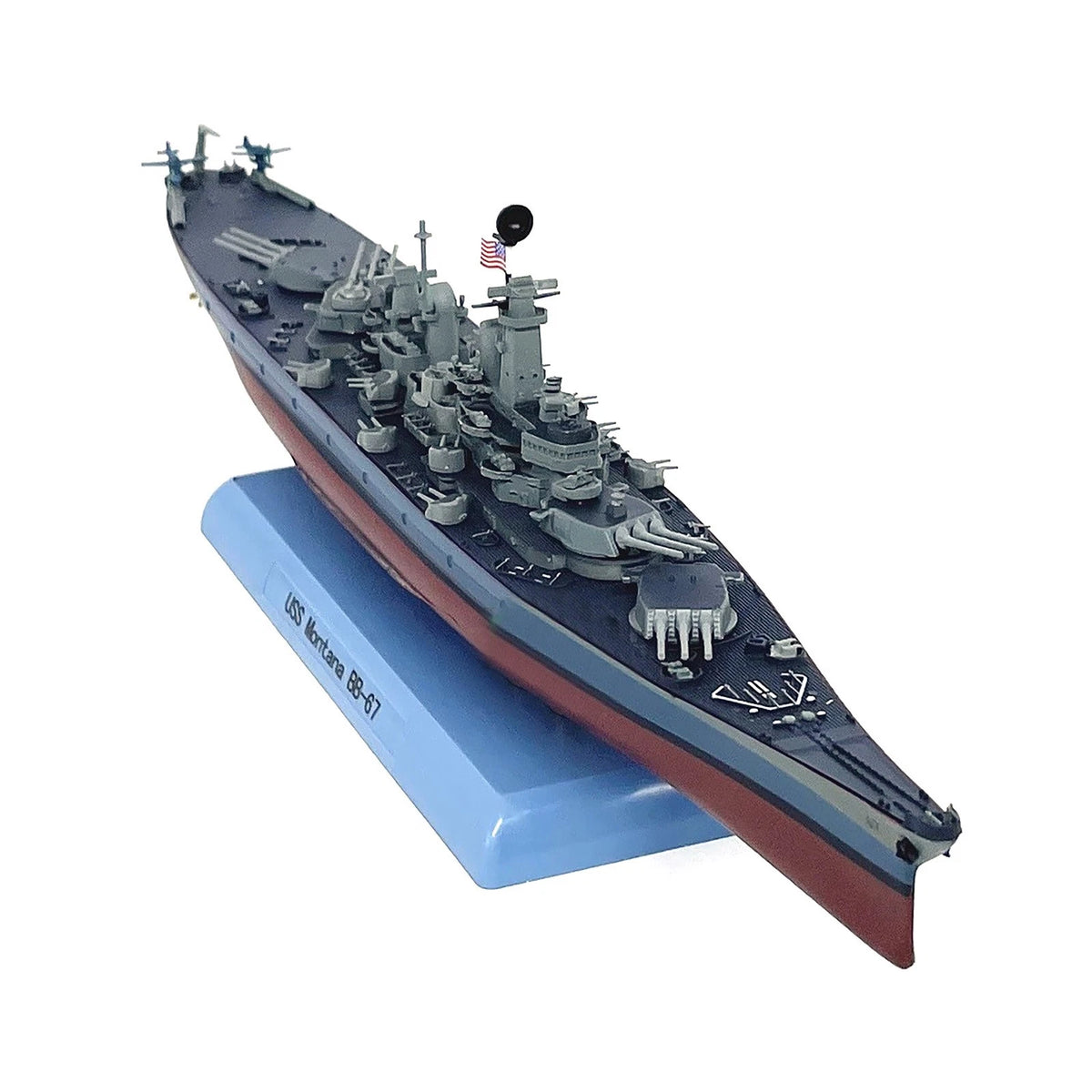 1/1000 Scale USS Navy BB-67 Montana Class Battleship Model