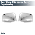 Rearview Mirror Cover Overlay Chrome Plated for Honda CR-V (1992–2001)