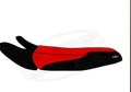 Seat Cover for Kawasaki 1100 STX (1997), 900 STX (1999–2000), 900 STS (2001–2002) Red/Black