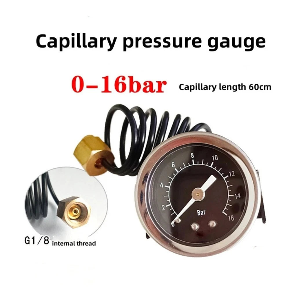 Wall Mounted Pressure Gauge for Coffee and Milk Applications