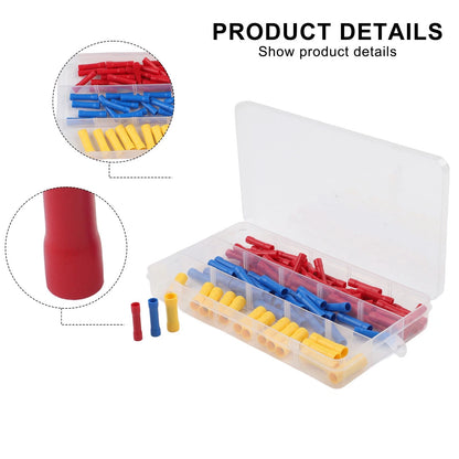 90pcs Heat Shrink Tubing Connector Set for Wiring Projects