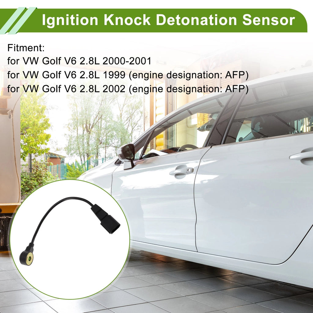 1Pc Ignition Knock Detonation Sensor No.021905377E for VW Golf V6 (2000–2001)