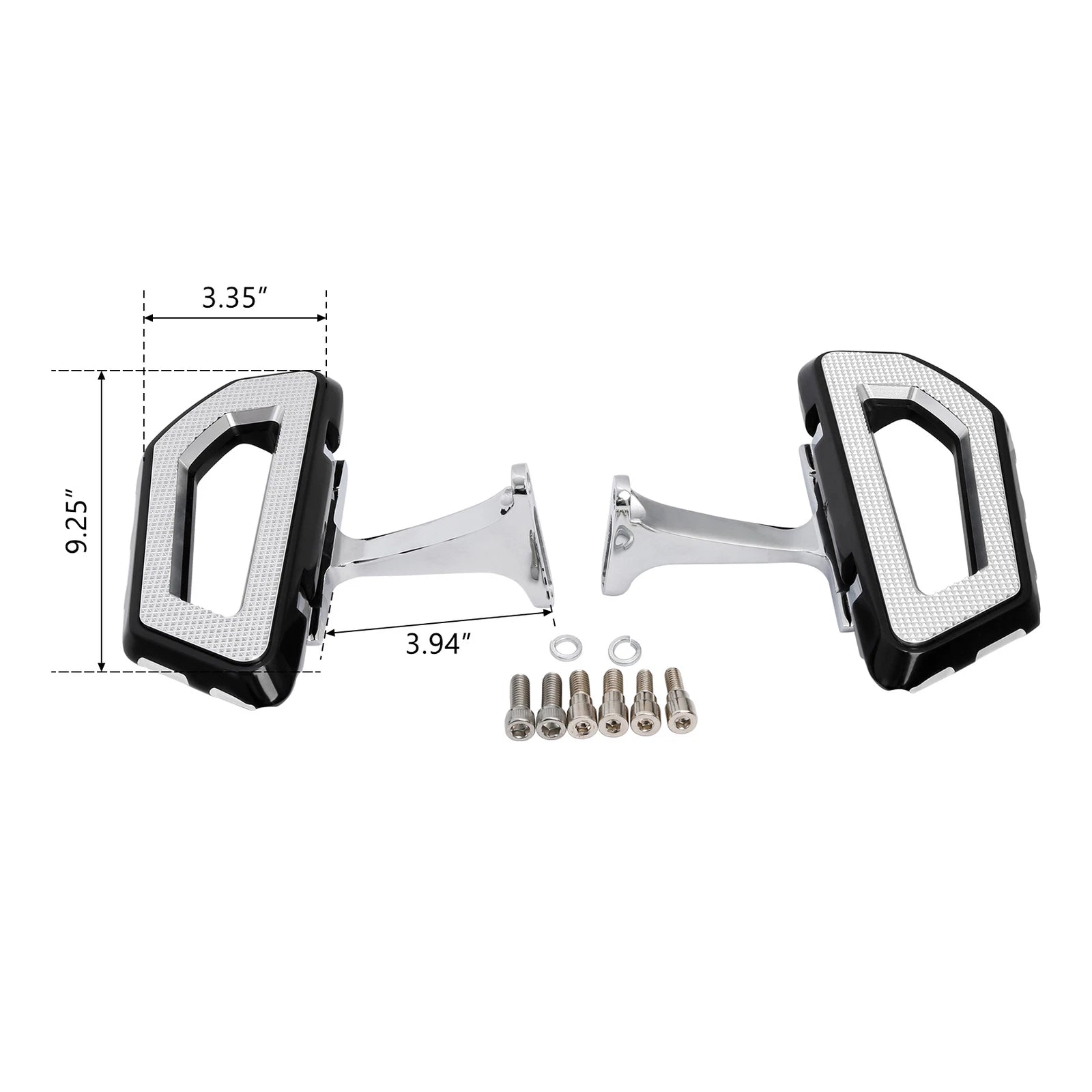 Passenger Floorboards Bracket Kit for Harley Electra Glide (1993–2025)