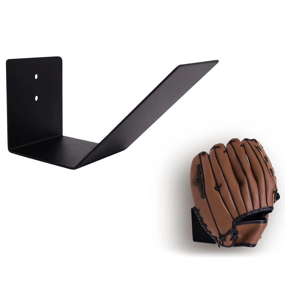 Stainless Steel Baseball Glove Wall Hanger for Storage and Display