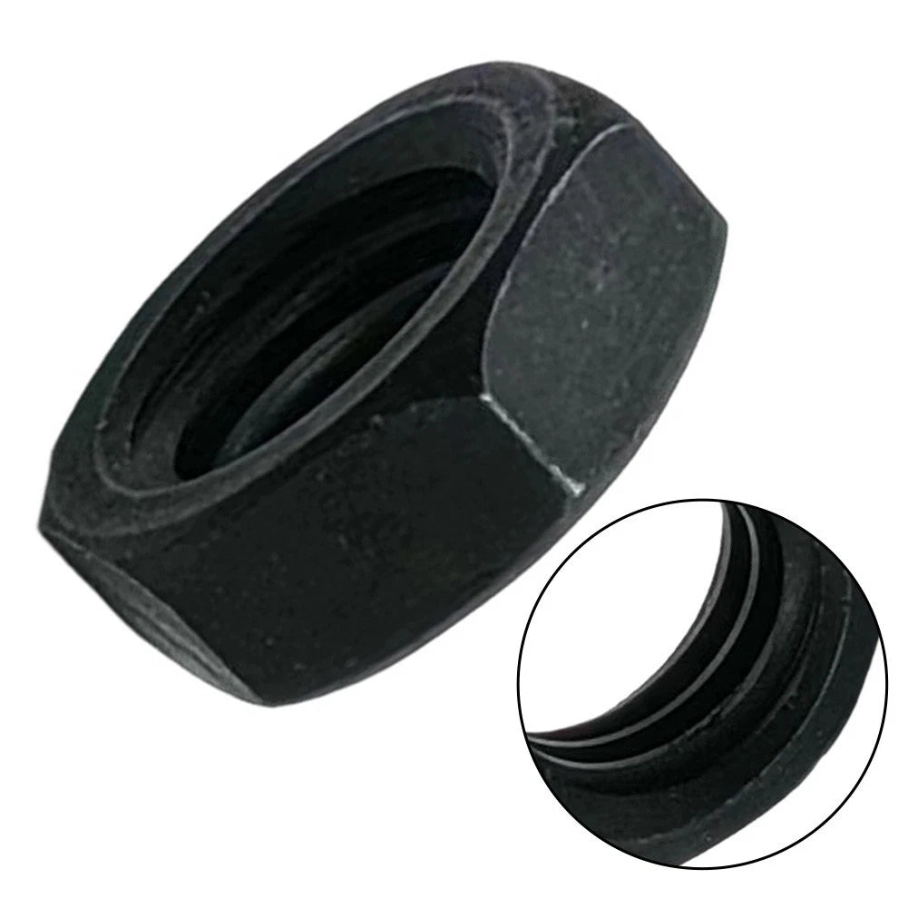 Replacement Nut for Table Saw (Metal Construction, Black Finish)