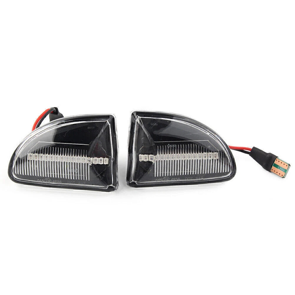 Clear LED Sequential Dynamic Side Marker Light for Smart Fortwo W451 (2007–2014)
