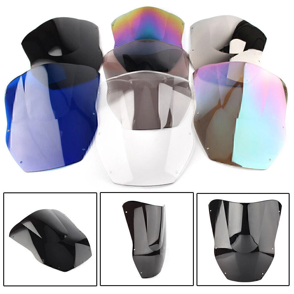 Double Bubble Windshield for Kawasaki Ninja ZX12R (2000–2001)