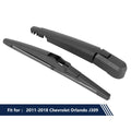 Rear Windshield Wiper Blade Arm Set 240mm for Chevrolet Orlando (2011–2018)