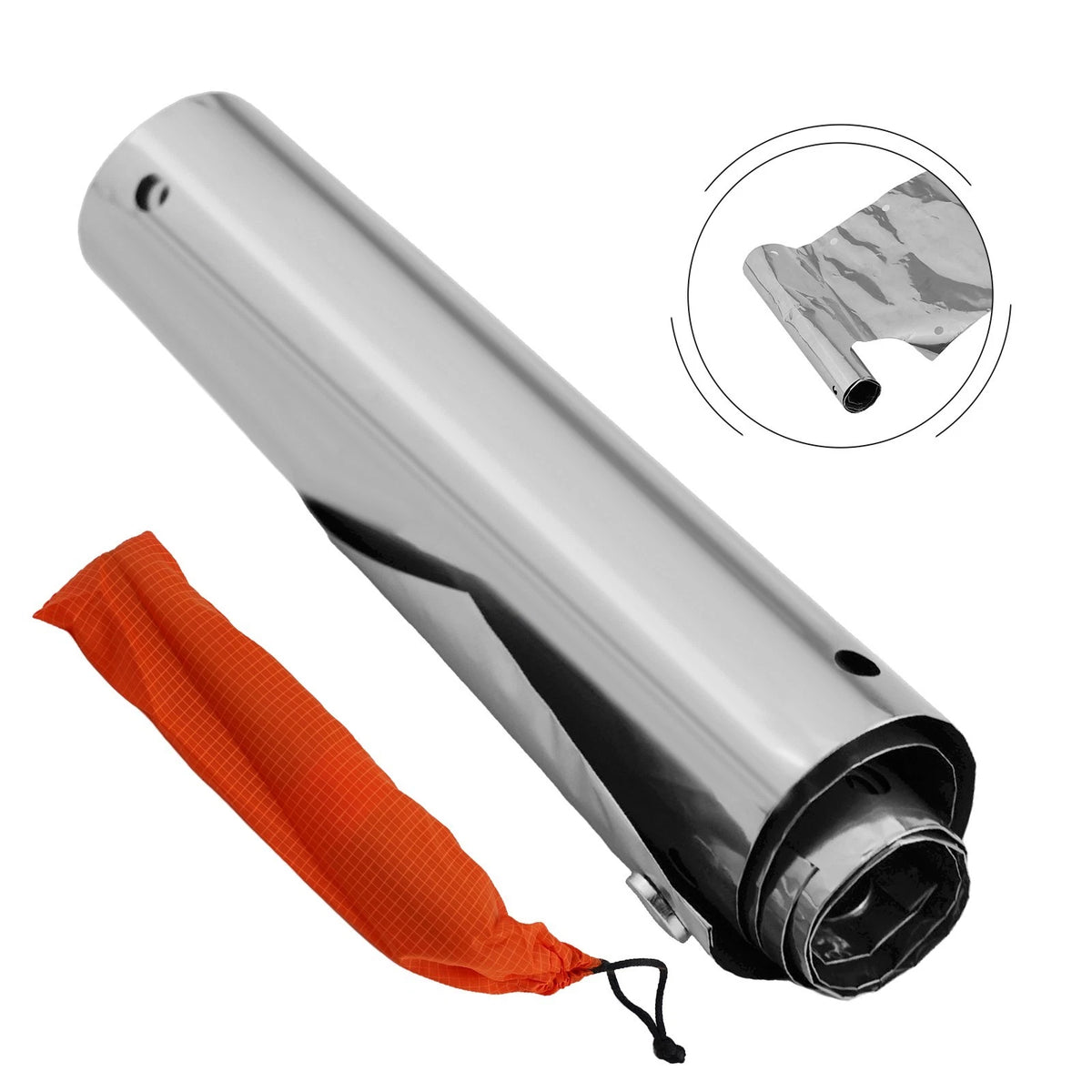 Adjustable Ultralight Wind Shield for Camping Stove