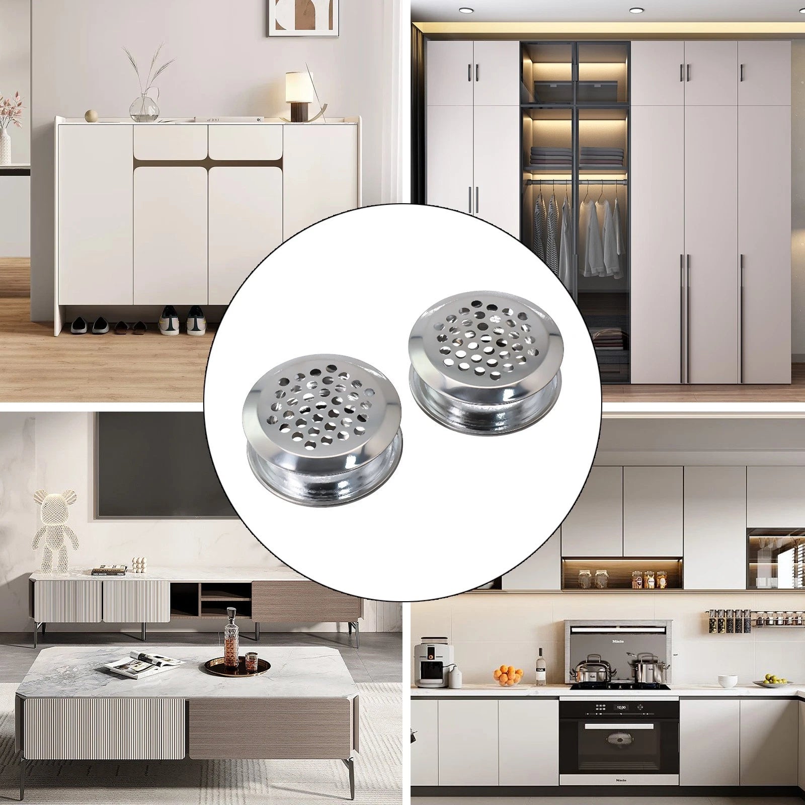 Air Vent Grille for - Stainless Steel