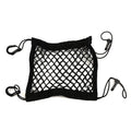 Cargo Net for ATV (23cm x 30cm) - Black Mesh with Plastic Hooks