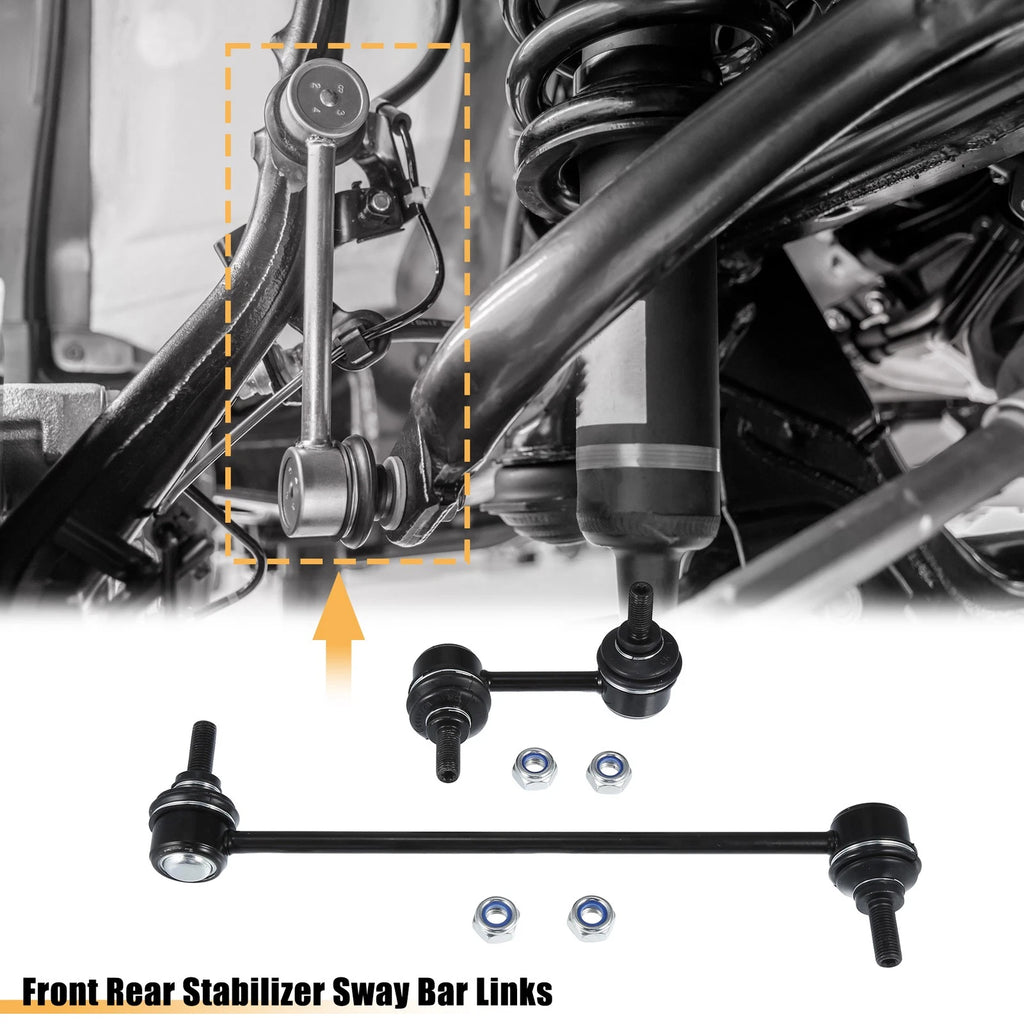 4 Pcs Front Rear Sway Bar Links Replacement for Chrysler Sebring (2007–2008)