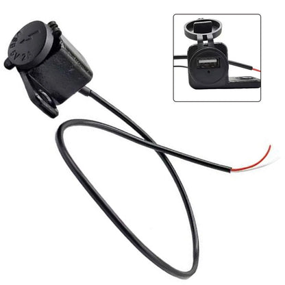 USB Charger for Motorcycle (Dustproof, Waterproof)
